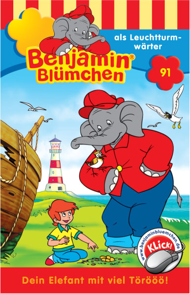 Benjamin Blümchen als Leuchtturmwärter